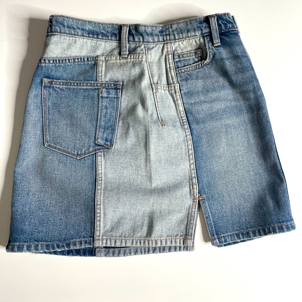 Current/Elliott Reversed Mashed Patchwork Denim M… - image 7